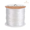 BEADNOVA 1mm Elastic Stretch Crystal String Cord for Jewelry Making