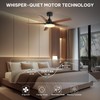 YITAHOME 52" Ceiling Fan with Lights & Remote, 3502 CFM,
