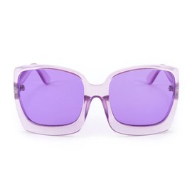 Karsaer Retro Square Oversized Sunglasses for Women Men Trendy Vintage 70s Glasses UV400 Protection K7075