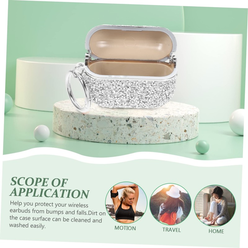 OSALADI 1 Earbuds Case Wireless Earbuds Storage Holder Decorative Comfortable