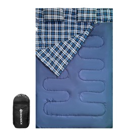 KINGROCK Sleeping Bags for Adults Backpacking Lightweight Waterproof- Cold Weather Sleeping Bag for Adults for Warm Camping Hiking Outdoor Travel with Compression Bags