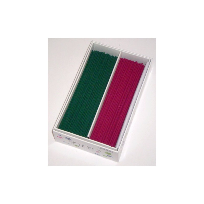 Seikado Incense Incense, Spilled Flowers, Value Pack of 2 Colors