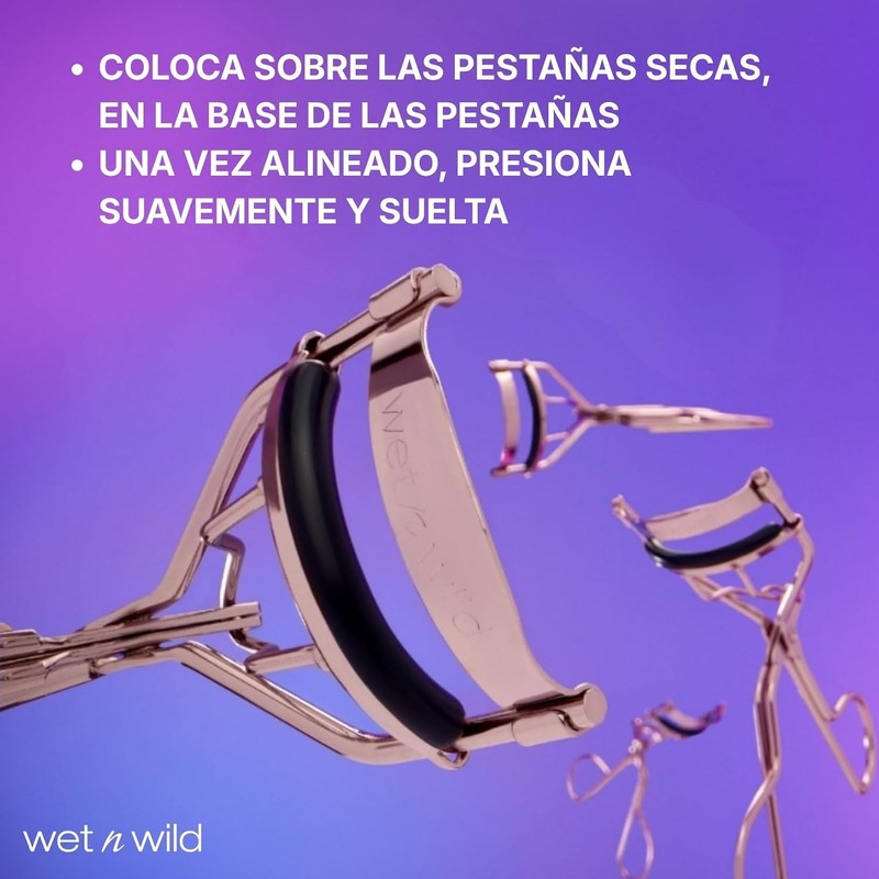Wet n Wild Rizador de pestañas alto con agarre cómodo