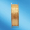 Gold Ribbon 3mm Double Satin Roll Satin Ribbon for Party