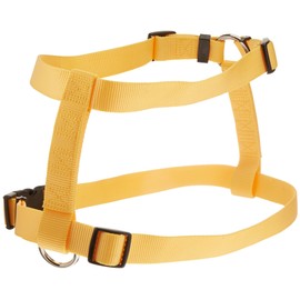OmniPet Kwik Klip Adjustable Nylon Pet Harness, Yellow, Large
