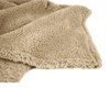PAVILIA Luxury Sherpa Twin Size Bed Blanket | Fluffy, Plush,