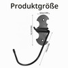 LiYiJiKeJi Bicycle Hanger Garage Wall Mounted Vertical Foldable with PVC