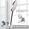 Norhogo Suction Cup Adjustable Removable Shower Wall Mounted Bracket, hower