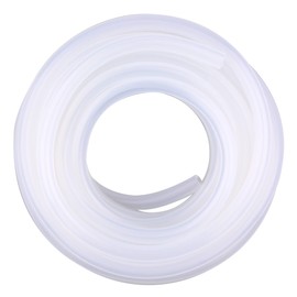 DERPIPE Silicone Tubing – 1/4" ID 3/8" OD Food Grade Flexible Thick for Homebrewing Pump Transfer 8 Meters(26ft) Length