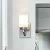 US Instock ETL Farmhouse Glass Round Wall Light Bathroom Etl