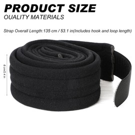 Arm Sling Shoulder Immobilizer for Shoulder Adjustable Arm Brace Unisex for Wrist Hand Elbow Arm Injured, Right Left (Black)