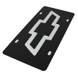 Eurosport Daytona - Compatible with Chevy Mirror Bowtie Acrylic License Plate