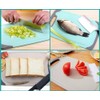 FLYINGSEA Cutting Boards For Kitchen, Anti-Skid Eco-Wheat Straw Cutting Board