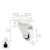 WAGNER Design - 3C - 01222601 Swivel Castor / Furniture