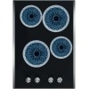 Ritadeshop Burner Covers for Electric Stove (Blue Mandala, round 8/10'')