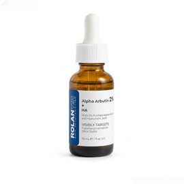 ROLANYIN Sérum Facial Con Alfa Arbutina Al 2% Y Ácido Hialurónico: Reduce Manchas Oscuras, Unifica El Tono, Hidrata Profundamente, Combate El Envejecimiento, Repara Y Mejora La Textura De La Piel.