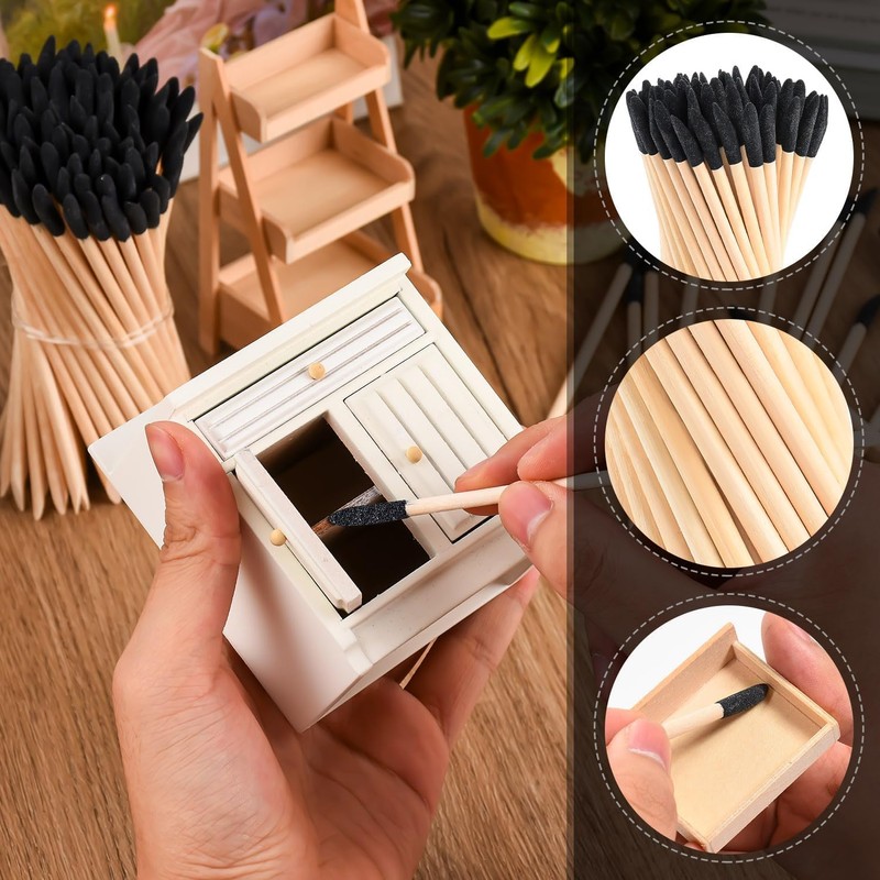 BNJZWJJ 100 Pcs Sanding Sticks for Plastic Models, Model Sanding