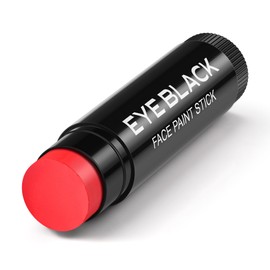 Wismee Baseball Eye Black, Anti-Glare Under Eye Sports Grease Stick for Baseball Softball Soccer Lacrosse Hockey Athletes Sports Training, Sports Eye Black Stick (Red)