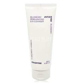 Innisfree Blueberry Rebalancing 5.5 Cleanser 200ml / 이니스프리 블루베리 리밸런싱 5.5 클렌저 200ml