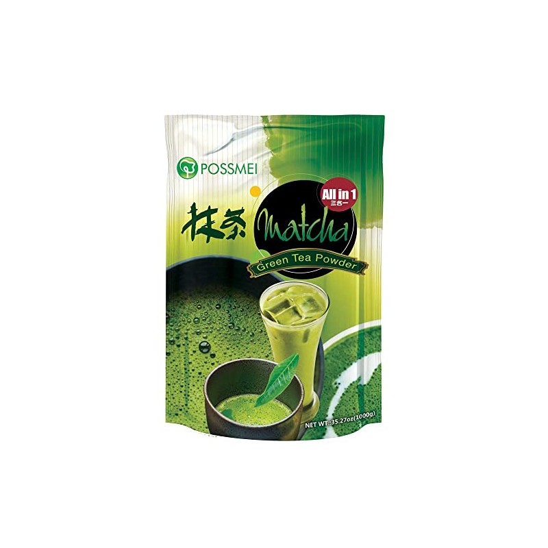 Possmei Matcha Green Tea Powder - 2.2 lbs