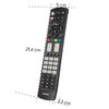 Hama Universal Remote Control for Panasonic TVs (Infrared, Learnable, Luminous