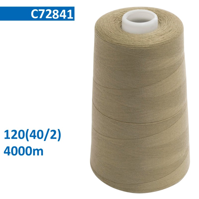 AERZETIX - C72841 – Sewing Thread Cone 120 (40/2) 4000