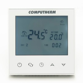 COMPUTHERM E280 programmierbarer digitaler Wi-Fi-Thermostat für Heizkörper- und Fußbodenheizungen mit Bodensensor Unterputz