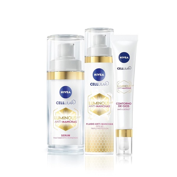 Kit Anti-manchas Rutina Facial de Da Nivea Luminous 630 Serum