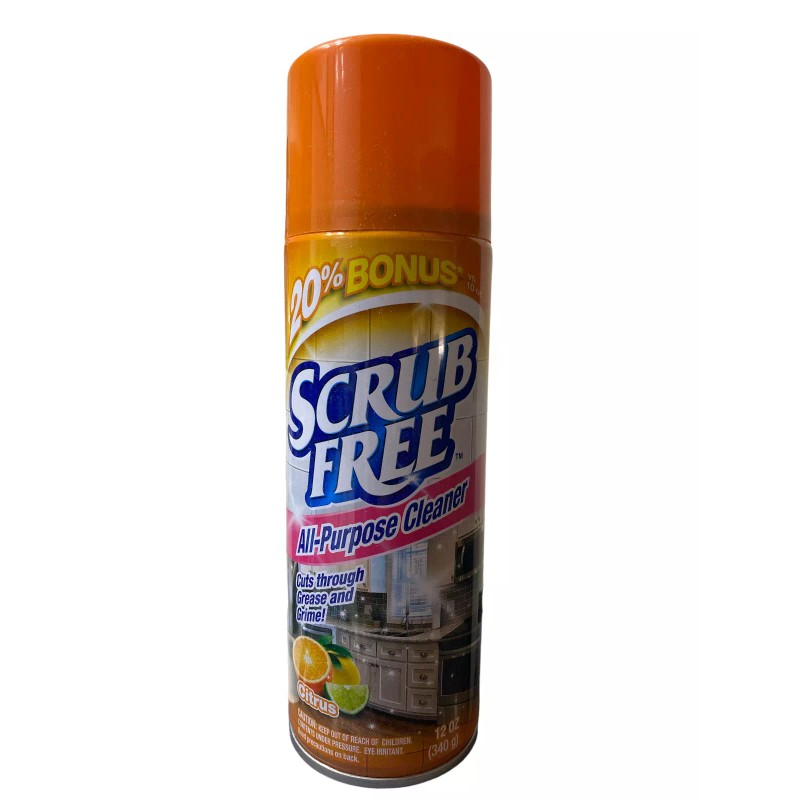 Scrub Free All Purpose Cleaner Cuts Through Grease and Grime