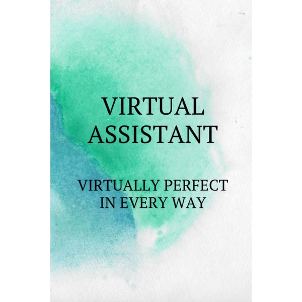 Virtual Assistant Notebook: Virtually Perfect In Every Way