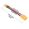 eMagTech 2pcs XT90 Female to XT60 Female Wire Adapter 2Pin
