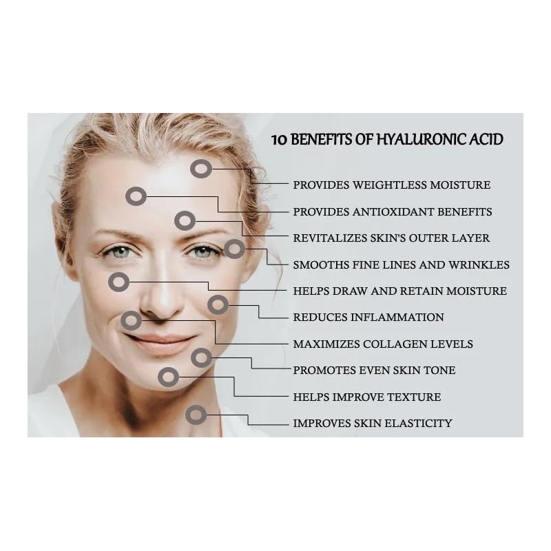VITA PHARMA Hyaluronic Acid 1000mg 240 Tablets | Skin |