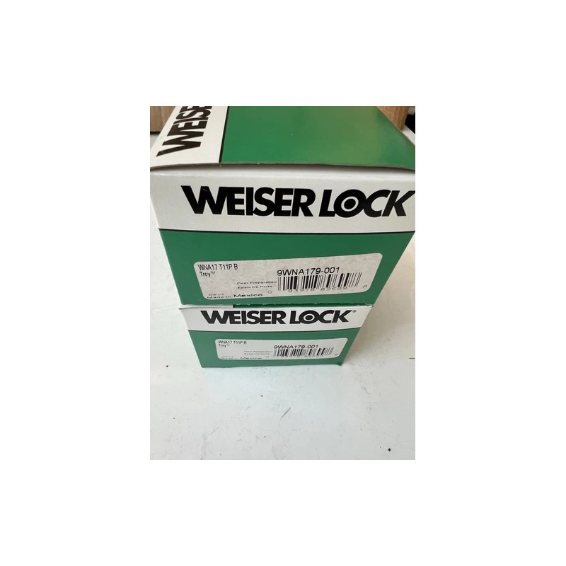 Weiser Troy Single Dummy Knob Universal Doors 9WNA Venetian Bronze