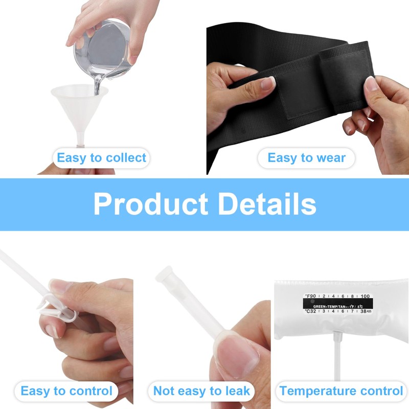 Urine Test Complete Kit,2 to 4 oz Concealed Bag with