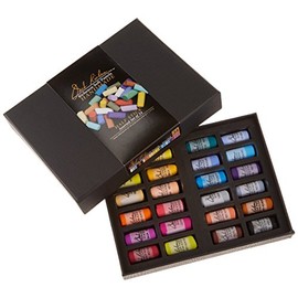 Jack Richeson Signature Half Stick Hand Rolled Pastels, 24 Count (Pack of 1)