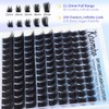 Fluff Lash Clusters with Spikes 12-20mm Volume Lash Clusters Wispy