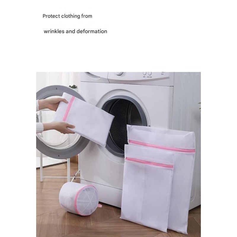 Mesh Laundry Bag, 2 PCS Large Washing Machine Bag with