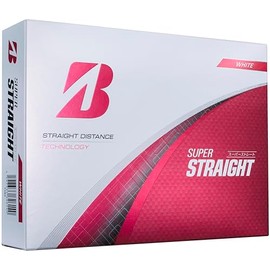 Bridgestone T5WX Super Straight Golf Balls, 2025 Model, 12 Balls, White
