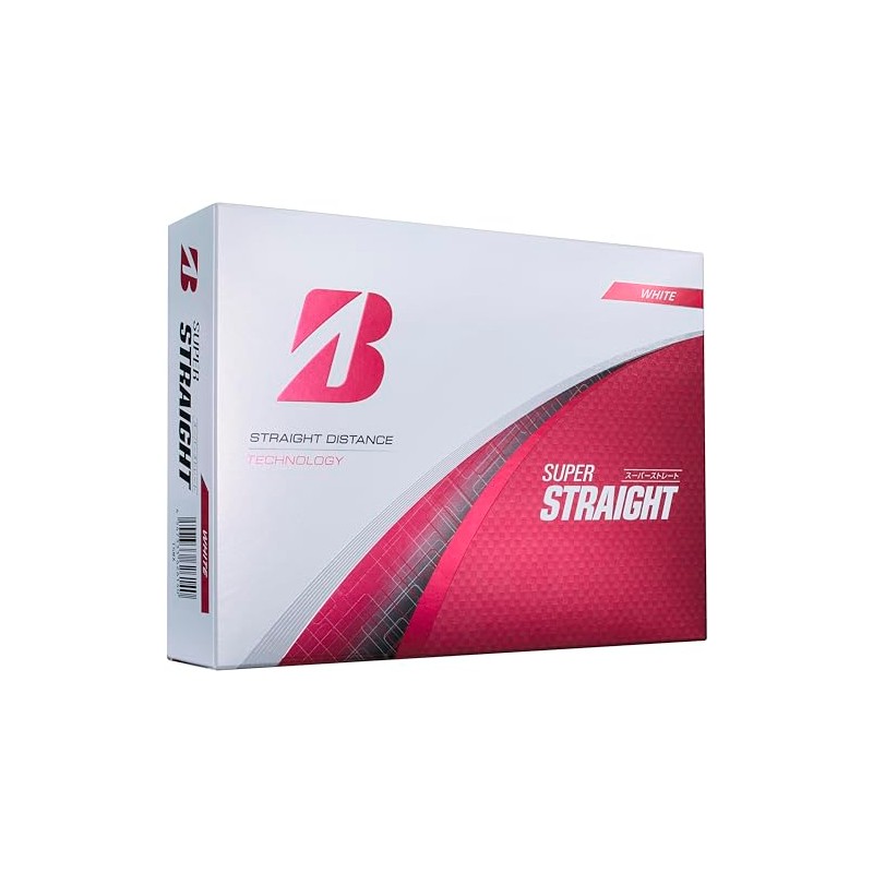 Bridgestone T5WX Super Straight Golf Balls, 2025 Model, 12 Balls,