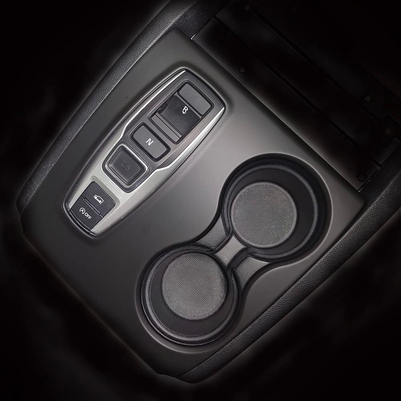 Kolya Matte Black Interior Center Console Gear Shift Panel Cover
