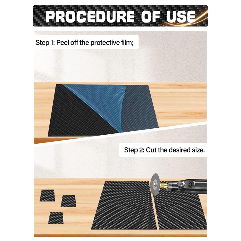 100% 3K Carbon Fiber Sheet Lanstics Carbon Fiber Plate Carbon