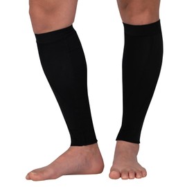 CW-X / Wacoal BCY306 Women's Calf Leg Sleeves, Both Legs, Fatigue Reduction for Calves During Exercise, Firm Support, Gradual Compression, Sports, BL, M