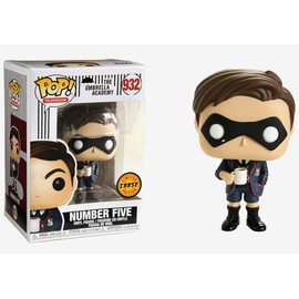 POP Umbrella Academy - Number Five Edition Chase Funko Pop! Vinyl Figure (Bundled with patible Pop Box Protector Case) Multicolored 3.75 inches