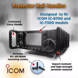7300, 9700, For Icom, ic Carry Handles for ICOM IC-9700 and IC-7300 Radio Transceivers