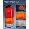 Nilight Taillight Assembly Compatible with 1997 1998 1999 2000 2001