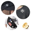 20Pcs Metal Pin Backs Locking, Locking Pin Backs with Storage