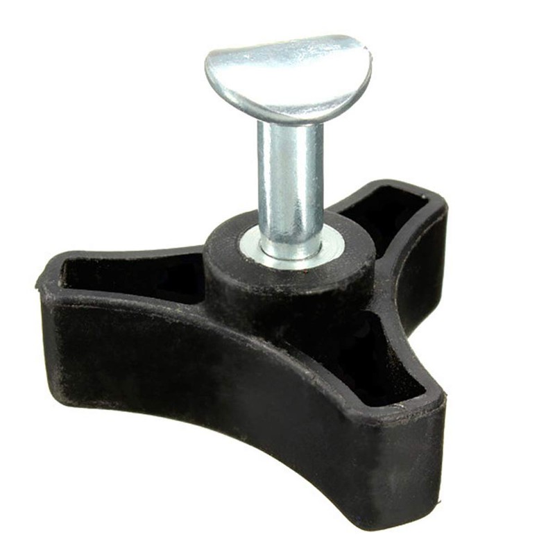 DENPETEC Triangle Knob Handle,Wing Nut and Bolt Power Equipment, Bolt