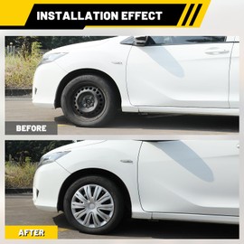 AUTOFREE 15 inch Hubcaps Wheel Covers, ABS Lacquer Wheel Rim Cover Hub Caps Clip On Auto Tire Sturdy Guards Replacement Set of 4, Universal for Most Cars Nissan Toyota Chevy VW Ford Honda Mitsubishi