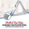 Foose Triangle Cookie Cutter 3 Inch –Tin Plated Steel Cookie