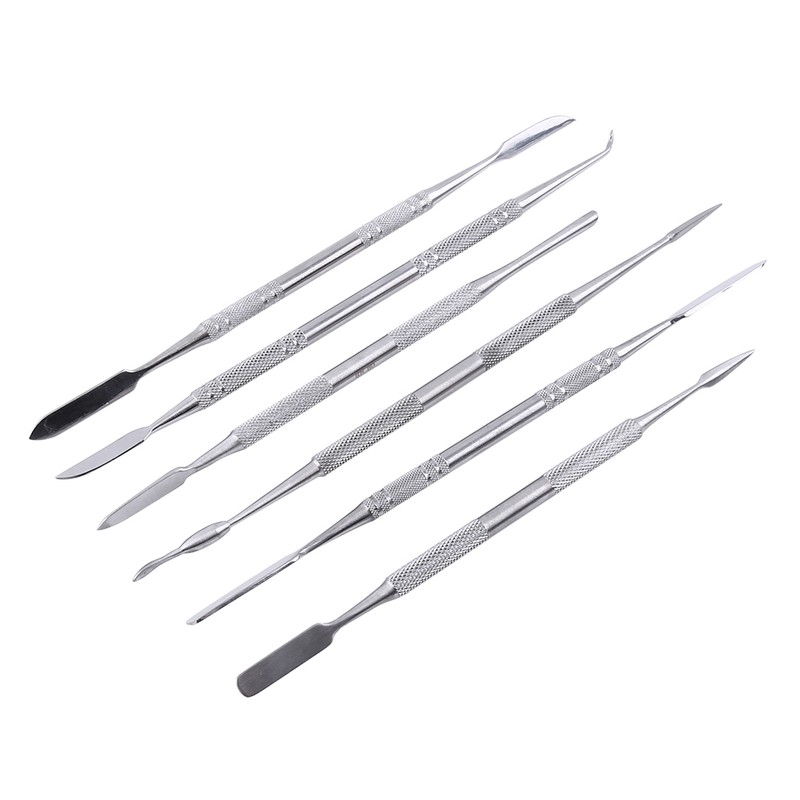 12pcs Stainless Steel Double Sided Wax Carving Tool Kit Set